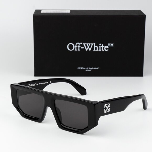 Off-White VANCOUVER Women Sunglasses Black Grey Square OERI13F VANCOUVER 1007 - Picture 2 of 14